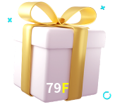 Receba seus bônus de boas-vindas no 79F