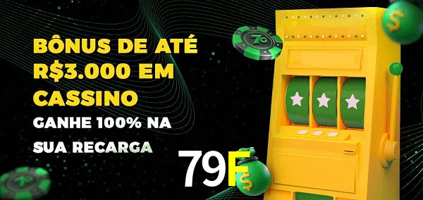 79F melhor bônus de depósito